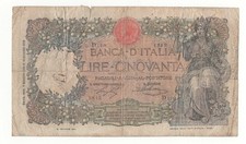 50 LIRE BUOI  DECR - 07 - 06-