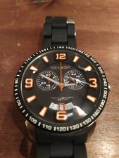 Orologio Cronografo Sector "400 CHR" R3271619001  Cinturino in Gomma Neri