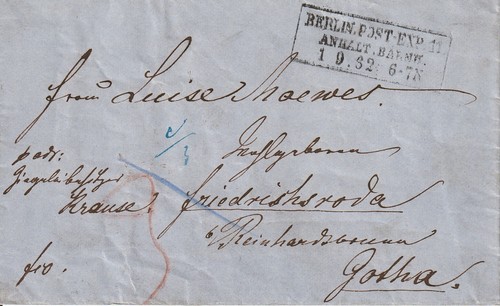 Lettera pieghevole berlino - lettera, da