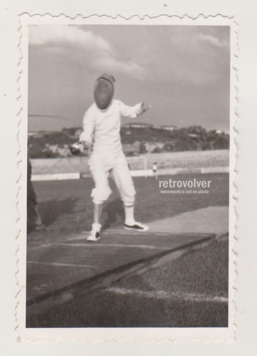 Foto epoca fencer in - d’epoca,