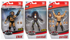 WWE ACTION FIGURE SERIE ELITE 75-79-80, MATTEL TOY WRESTLING, NEW
