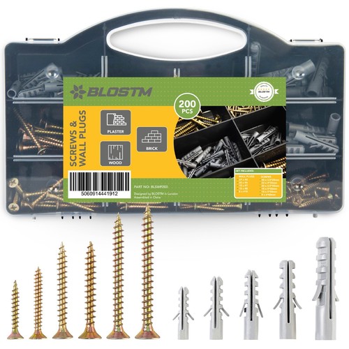 Blostm 200pcs set viti spine - viti, e