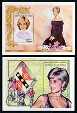 LOTTO 10x 2 FOGLIETTI PRINCIPESSA DIANA - COME DA FOTO