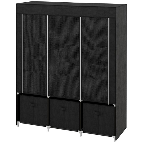 Homcom guardaroba tessuto - homcom,