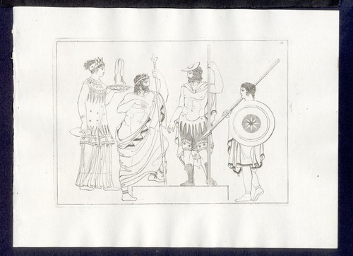 Scena vaso antico - vaso, ,