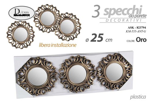 Specchi parete classico - specchi,
