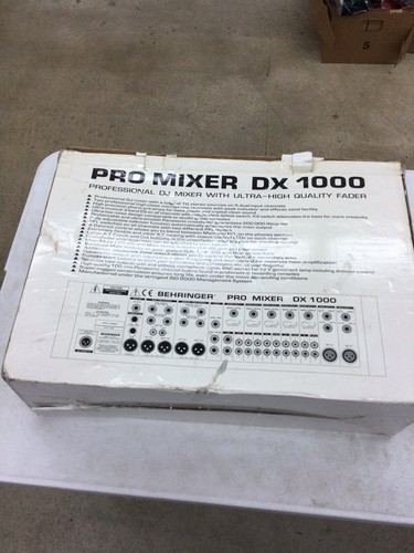 Behringer pro mixer - dj-mixer, dx1000