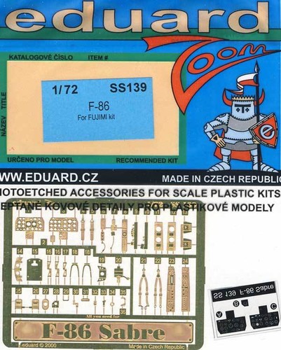 Eduard sabre interior - eduard, f-86