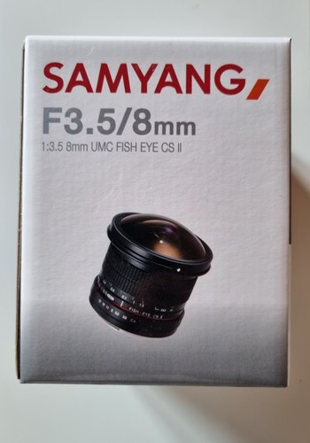 Samyang 8mm 5 - 8mm, f3.5