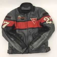 GIACCA MOTO TG 50 DAINESE SPLENDIDA PELLE RACING COURSE 200 CLASSIC U.S.A.