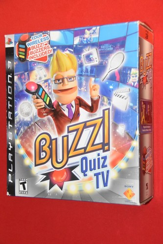 Buzz quiz gioco 4 wireless - tv,