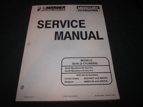 Oem mercury mariner servizio - oem,