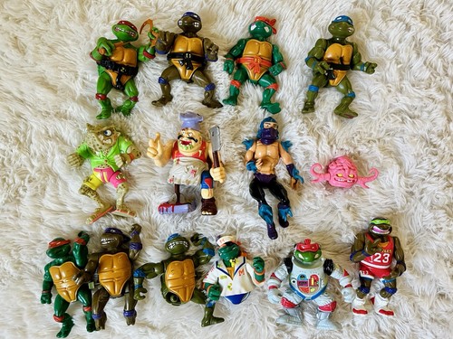 Lotto figurine vintage tmnt - figurine,