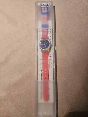 Orologio swatch neon - orologio, pink
