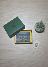 Portacarte Goyard in pelle