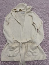 Zara Cardigan/cappottino Nuovo In Puro Cotone Pesante Color Panna ?