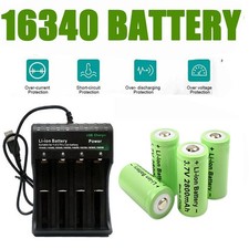 Lotto batterie 2800mAh CR123A