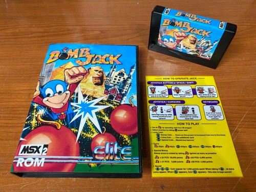 Msx bomb jack msx2 - msx,
