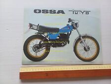 OSSA 350 TU-YO Motoalpinismo 1983 depliant italiano originale