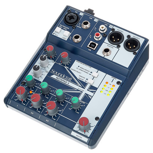Soundcraft notepad mixer - soundcraft,