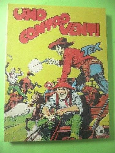 Tex anastatico lire 200 - anastatico,