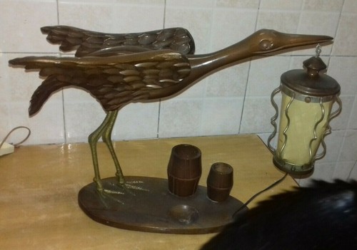 Lampada tavolo legno - lampada,