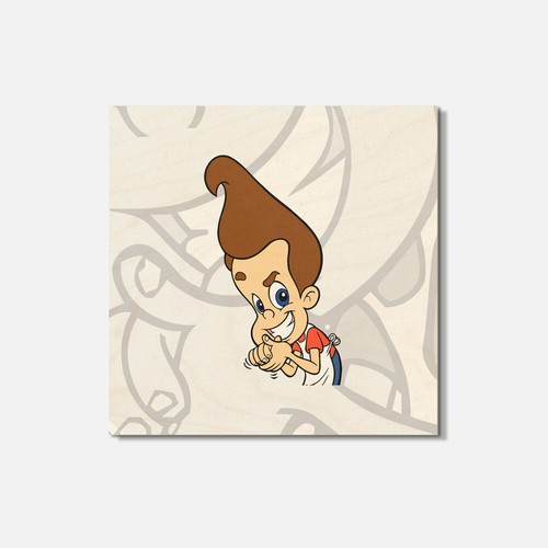 Jimmy neutron cartone - jimmy,