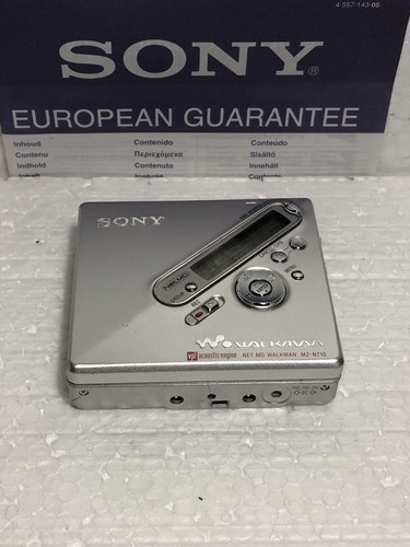 Sony minidisc walkman - sony,