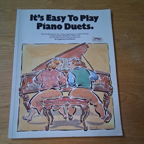 Easy play piano duets - piano,