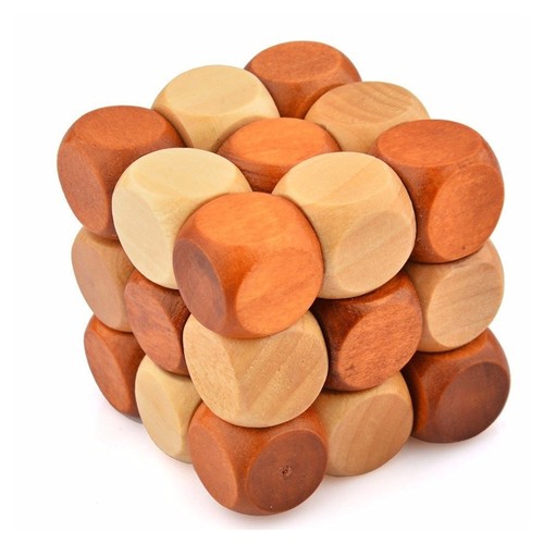 Gioco puzzle legno cubo - puzzle,