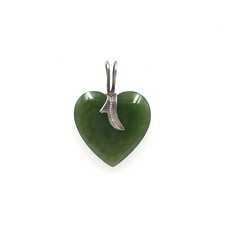Ciondolo cuore 2,8 cm argento