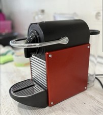 Macchina Caffe Nespresso Pixie Delonghi capsule  Rossa Perfettamente Funzionant