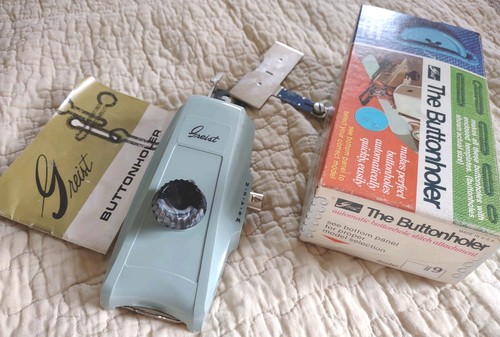 Greist buttonholer model 9 - greist,