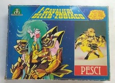 ACTION FIGURE GIOCHI PREZIOSI I CAVALIERI DELLO ZODIACO 'PESCI' CONDIZIONI FOTO