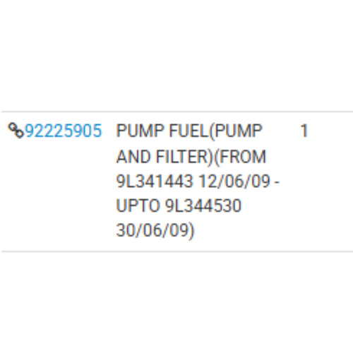 Pompa carburante elettrica