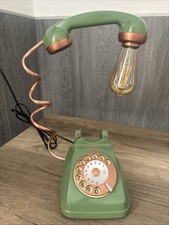 telefono lampada Verde & Rame