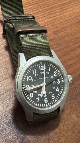 Hamilton khaki field meccanico - khaki,