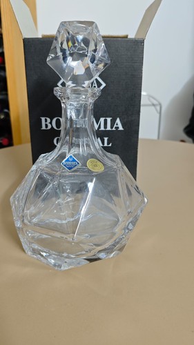 Bottiglia cristallo bohemia - bottiglia,