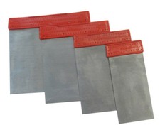 SET 4 PEZZI SPATOLE STUCCO CARROZZERIA AUTO CARROZZIERE SPATOLA SENZA MANICO