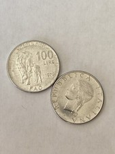 2 Monete 100 Lire