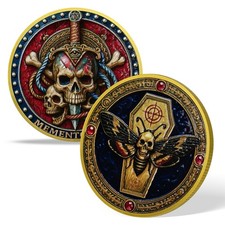 Moneta Memento Mori - Teschio