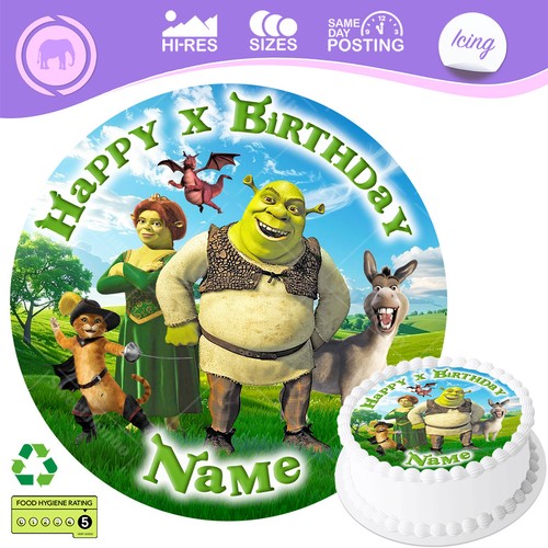 Shrek cake topper - topper, decorazione