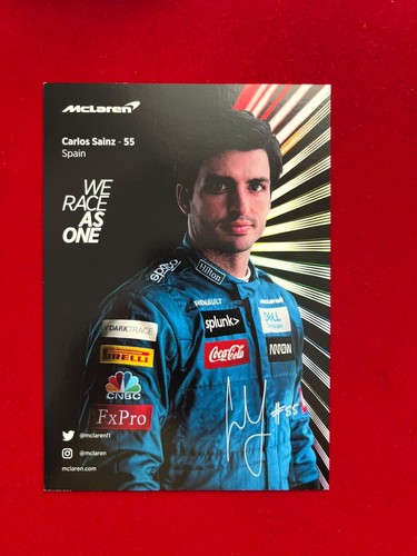 Carta pilota carlos - pilota, sainz