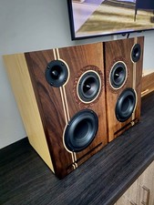 Altoparlante Hi-end Hi-Fi 3 Vie - Realizzato a Mano in Legni Pregiati