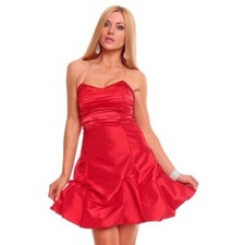 Elegante Raso Vestitino Abito