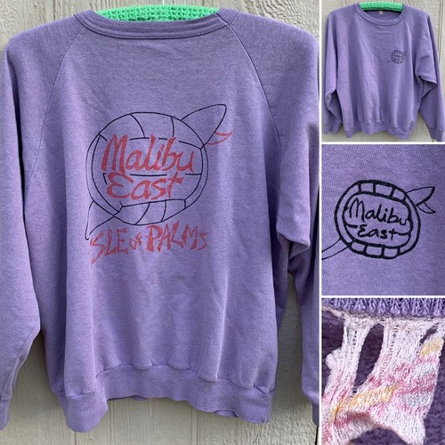 Felpa vintage malibu east isle - vintage,