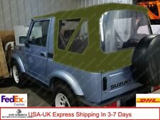Soft top di ricambio Suzuki Samurai qualità OEM 1986-1994 finestre trasparenti in verde