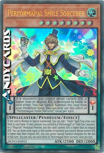 Performapal smile sorcerer - performapal,