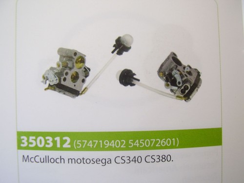 Carburatore motosega mcculloch - motosega,