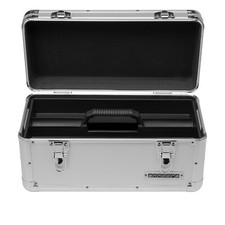 anndora® Cassetta degli attrezzi Cassetta degli attrezzi Argento Trasportino Cassetta di immagazzinaggio